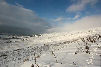 Beautiful Snowfall On The Sperrin Mountains - Jan 22nd 2013